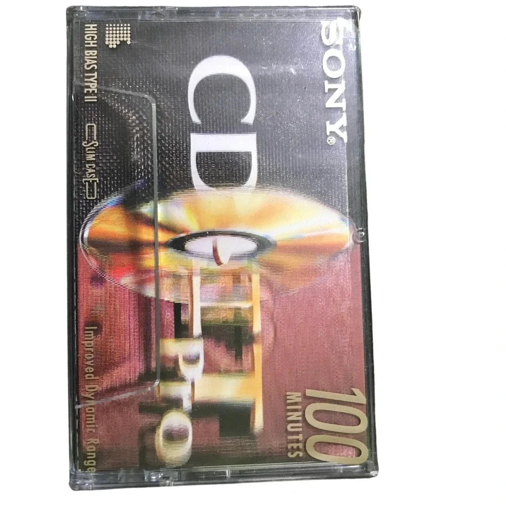 Sony CD-IT Pro 100 Minute Audio Cassette Tape